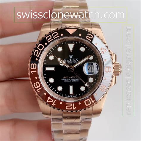 replica rolex gmt rose